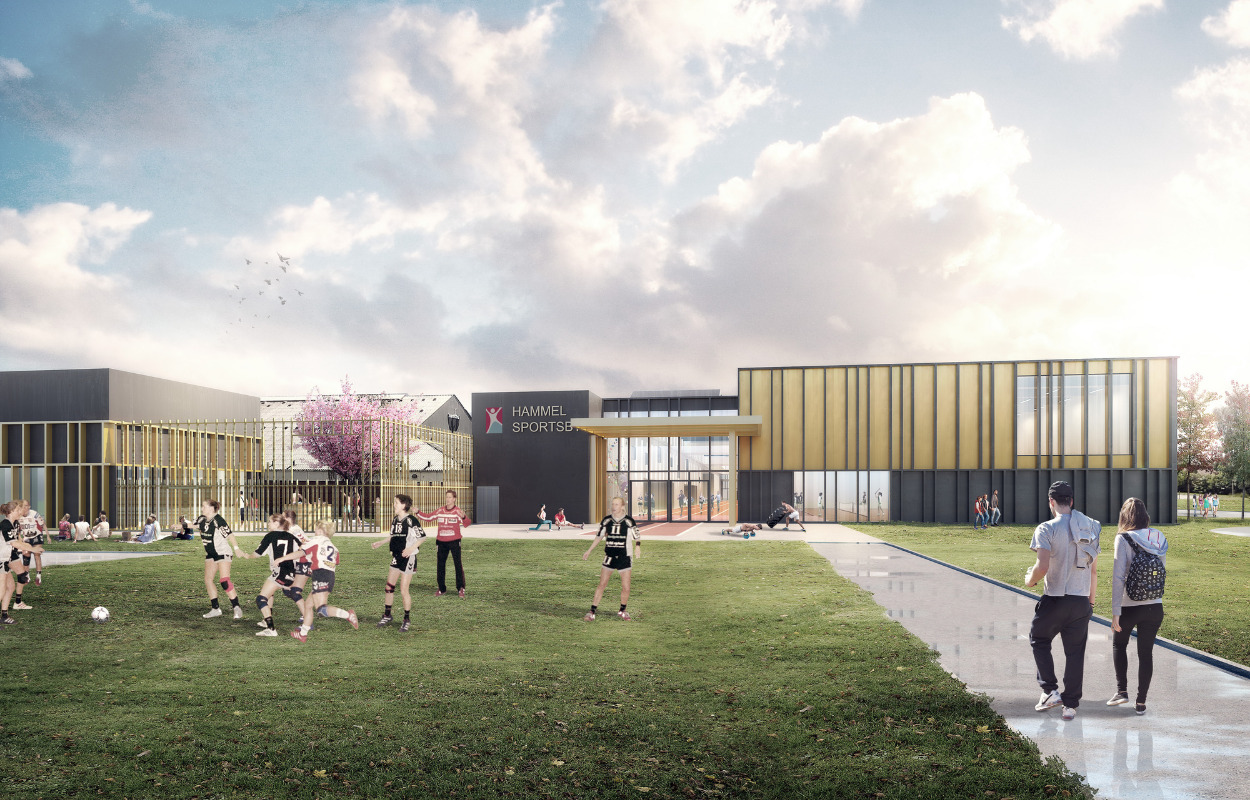Visionær plan:  Hammel Kultur- og Sportsby