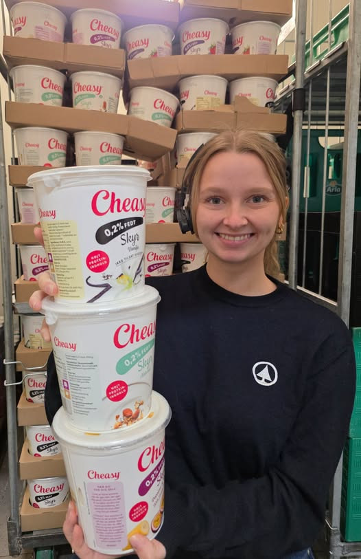 SPAR Skejby tilbyder Cheasy Skyr 1 kg til 19,95