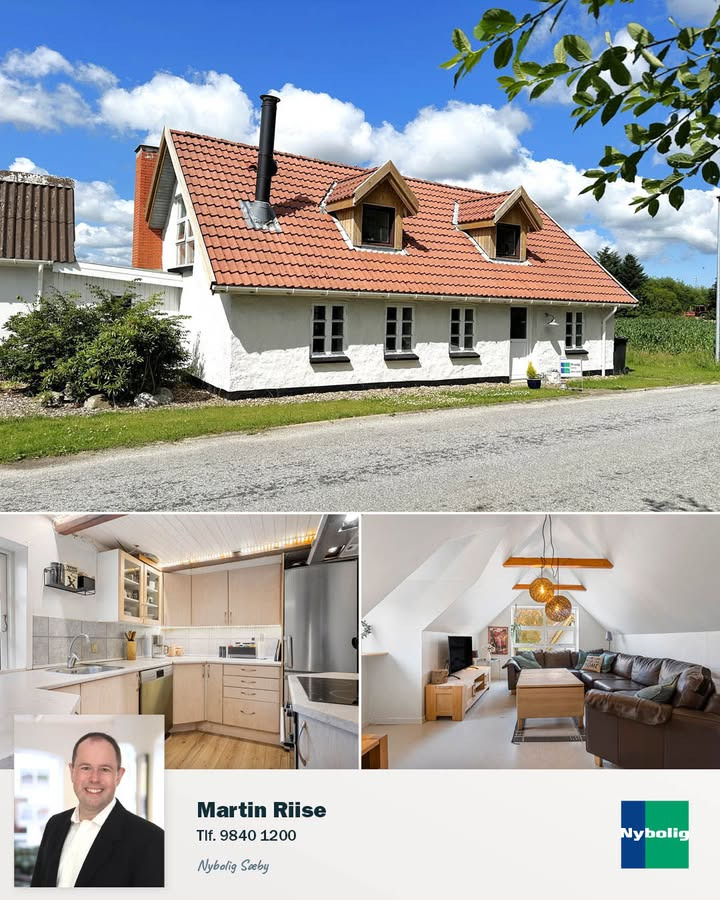 Nybolig Sæby A/S præsenterer naturidyl: Villa med stor garage og fleksible muligheder