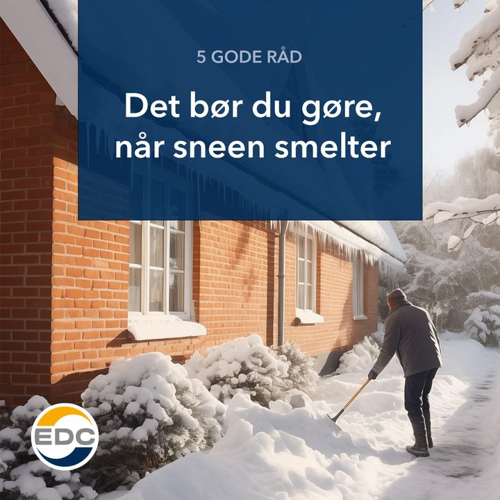 Beskyt dit hjem mod vinterskader: Fem gode råd fra EDC Danebo Randers