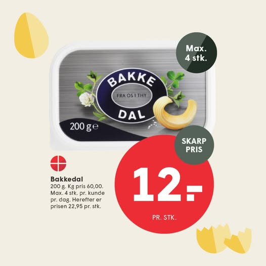 SPAR Valsgård frister med skarp pris på Bakkedal