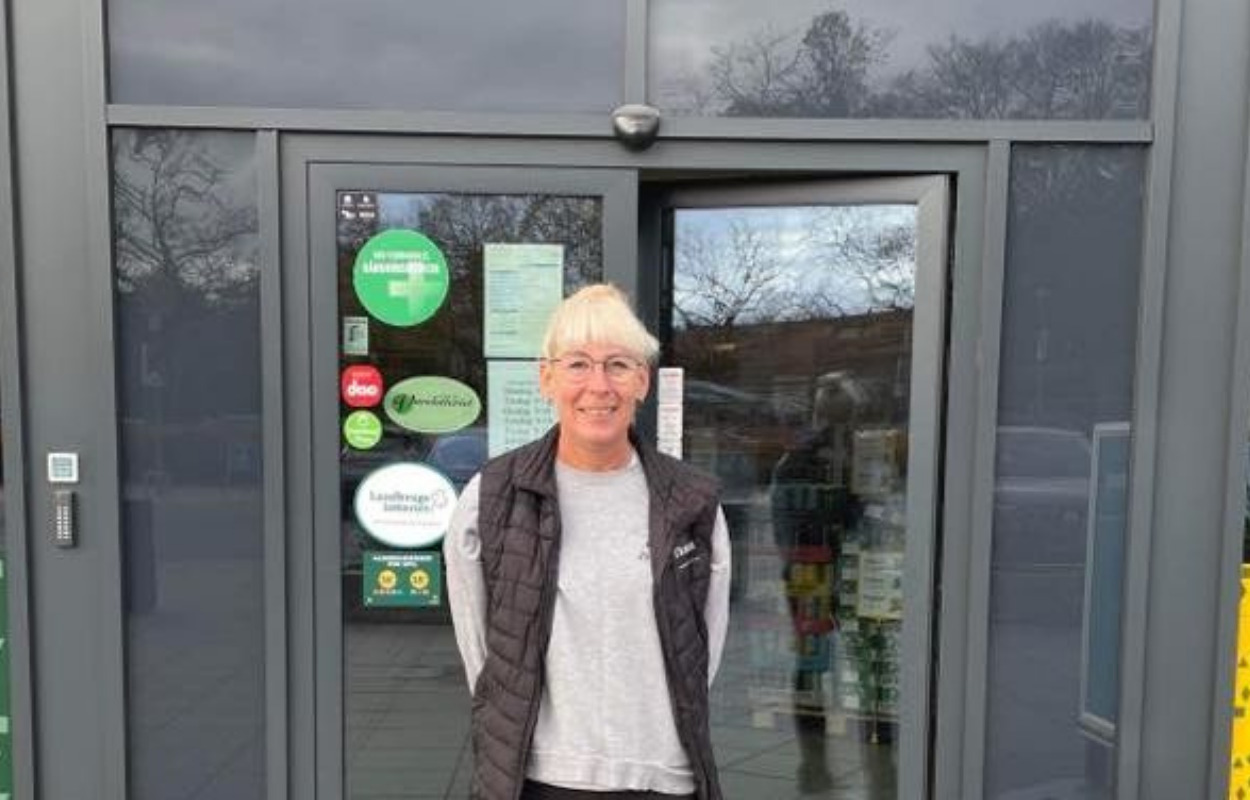 Centerkiosken Hammel er byens samlingspunkt