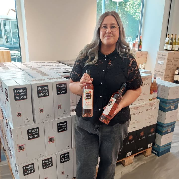 Fredericia Vinhandel finder glemt palle rosévin under oprydning på lageret