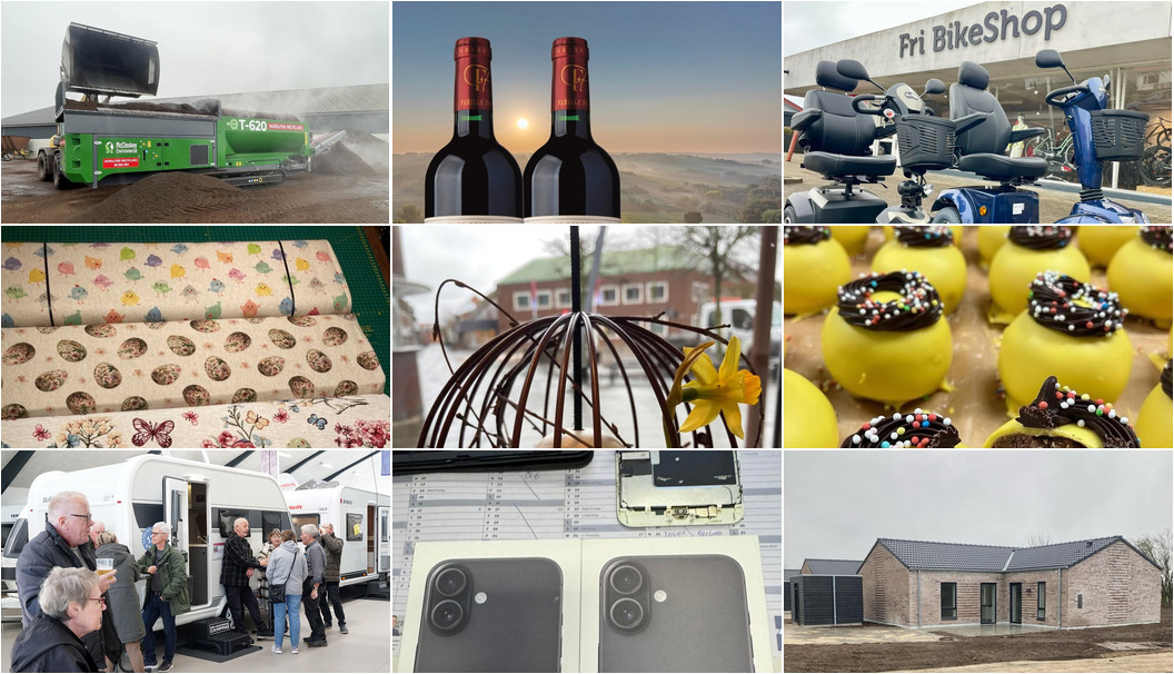 Nyt fra SCANTRUCK A/S, B. G. MONTAGE ApS, Fri Bikeshop Nykøbing Mors og 13 andre