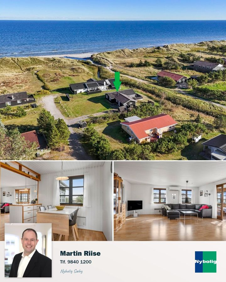 Nybolig Sæby A/S tilbyder drømmefritidsbolig nær Lyngså Strand