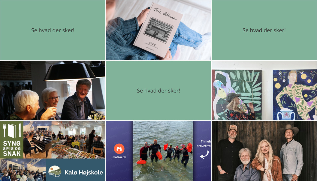 En uge fyldt med kulturelle oplevelser i Rønde - fra læsekredse til musikalske aftener