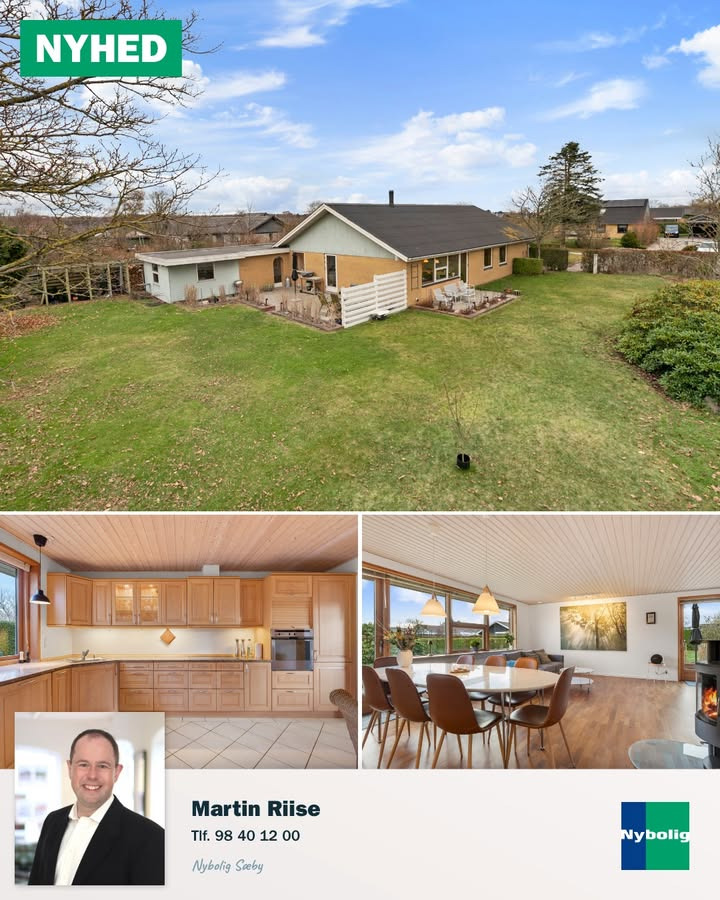 Nybolig Sæby A/S præsenterer indflytningsklar familievilla i Sæby