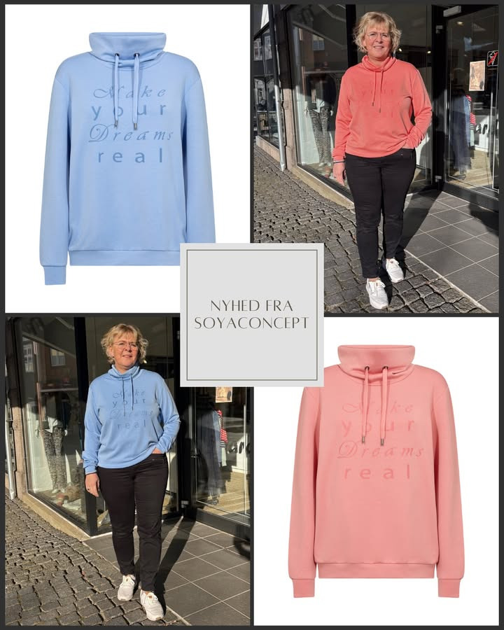 Nyhed fra GARDEROBEN: SoyaConcept sweater perfekt til forårsdage i butikken nu