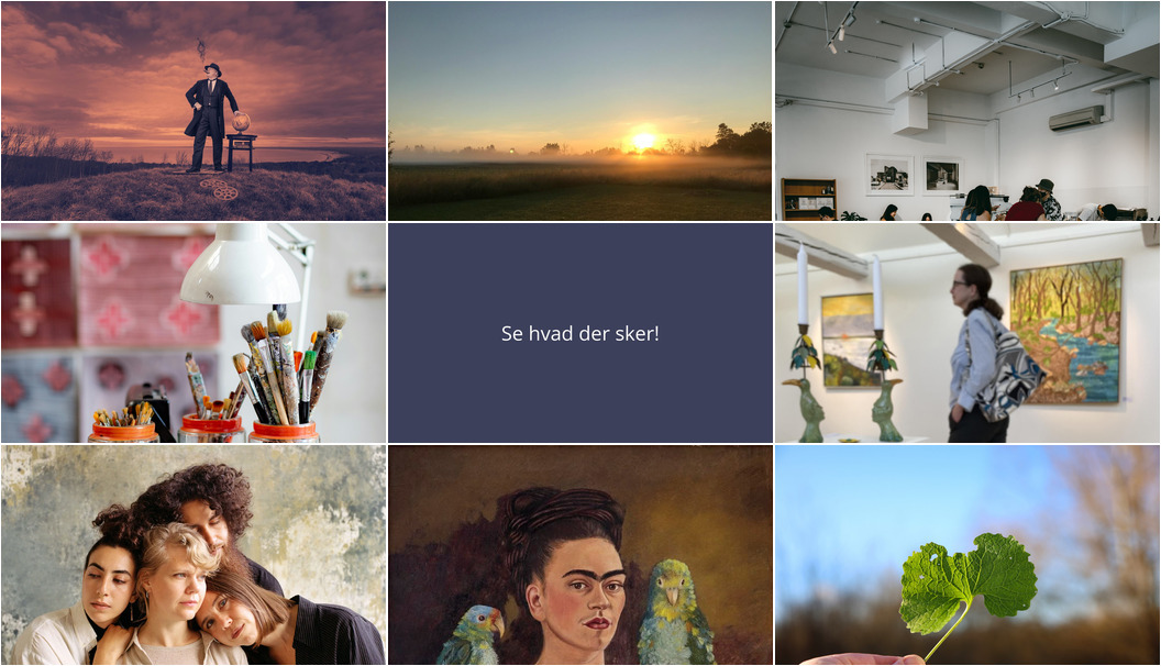 Weekend i Nykøbing Sj.: Teater, kunst og musik