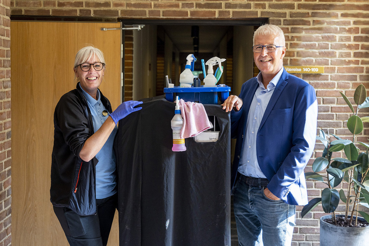 Hotelgæster og personale nyder godt af nyt miljøvenligt rengøringskoncept