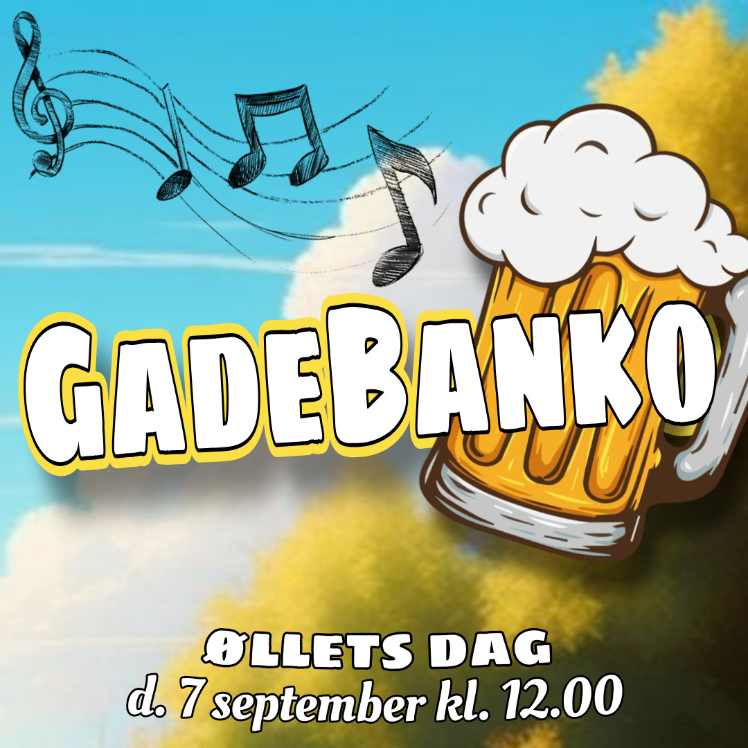 GadeBanko på Hestedamsgade: Fejr Øllets Dag med musik og præmier