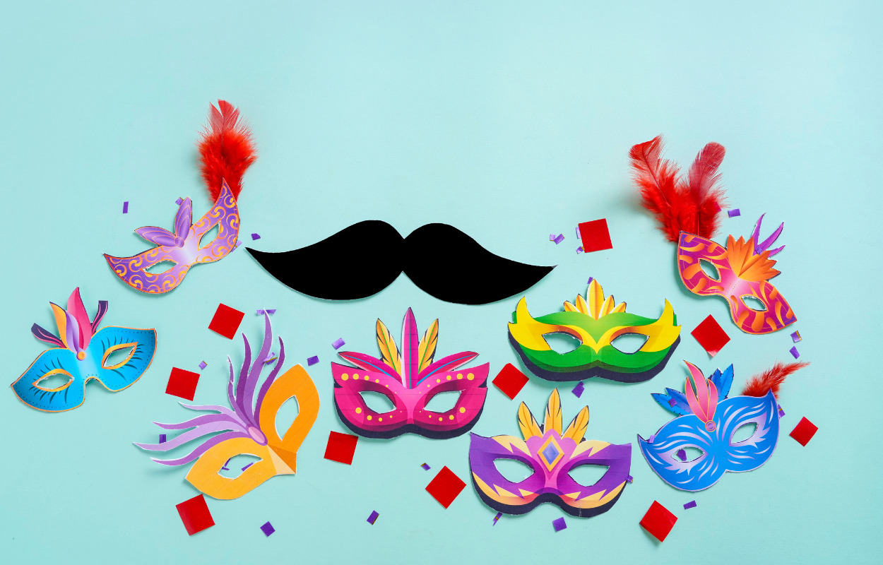 Lav farverige masker til Holstebro Børnekarneval