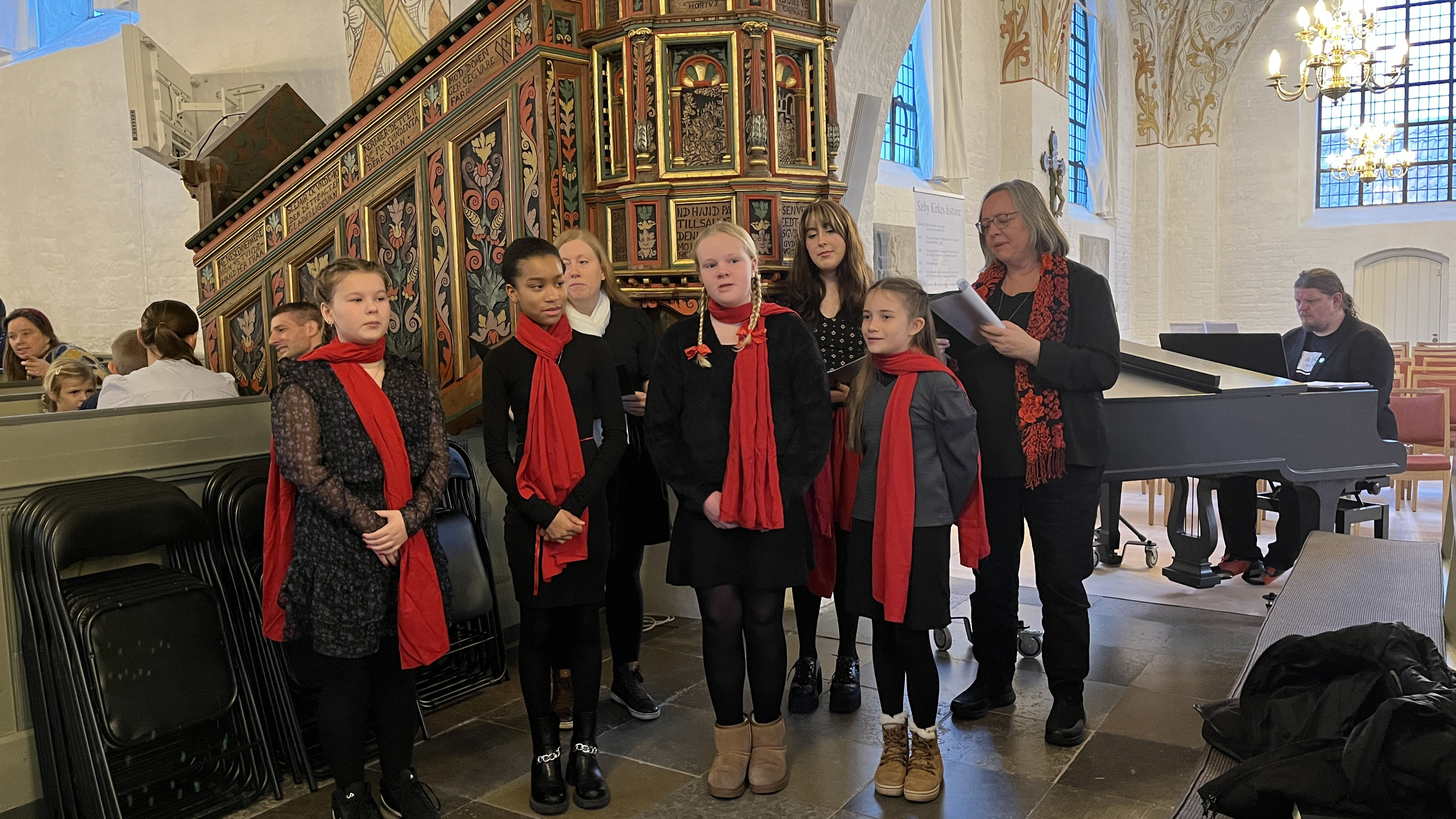 Kunst og Kor for børn og unge i Sæby Kirke