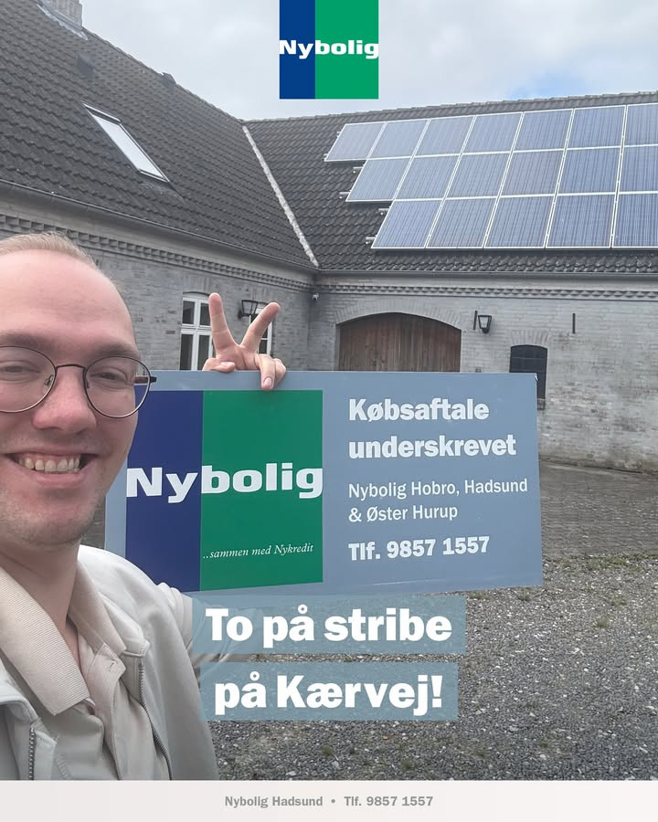 Nybolig Hadsund sikrer endnu en handel på Kærvej