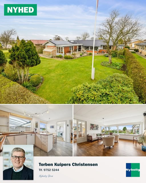 Familievilla ved Skive Ådal med plads til hele familien