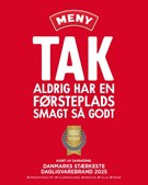 Meny Klarup kåret som Danmarks stærkeste dagligvarebrand 2025
