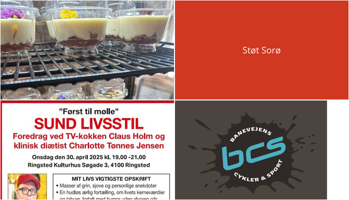 Nyt fra Bruuns Chokolade, BCS - Banevejens Cykler og Sport og Kost og Krop v/ Klinisk diætist Charlotte Tønnes Jensen