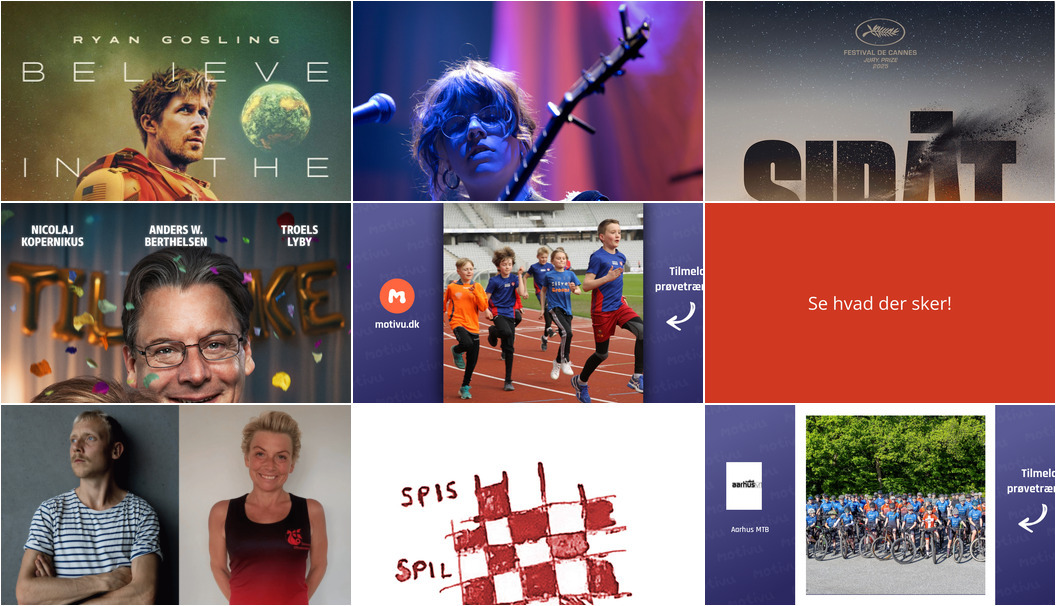 Ugen i Aarhus: Film, musik og sport - Find dit næste eventyr