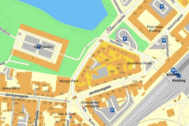 Fredericiagade midlertidigt spærret 10.-11. april