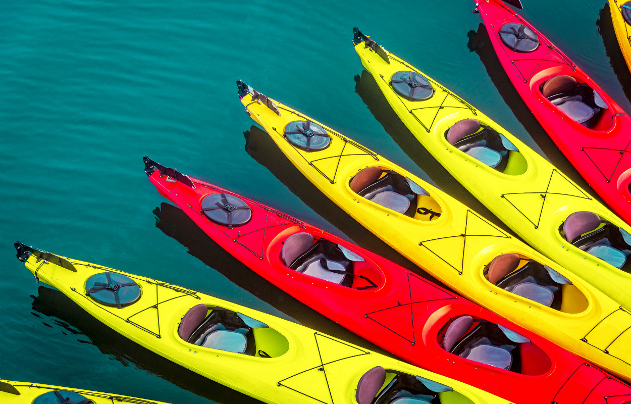 Kom til jule-kajakoptog på Vejle Å