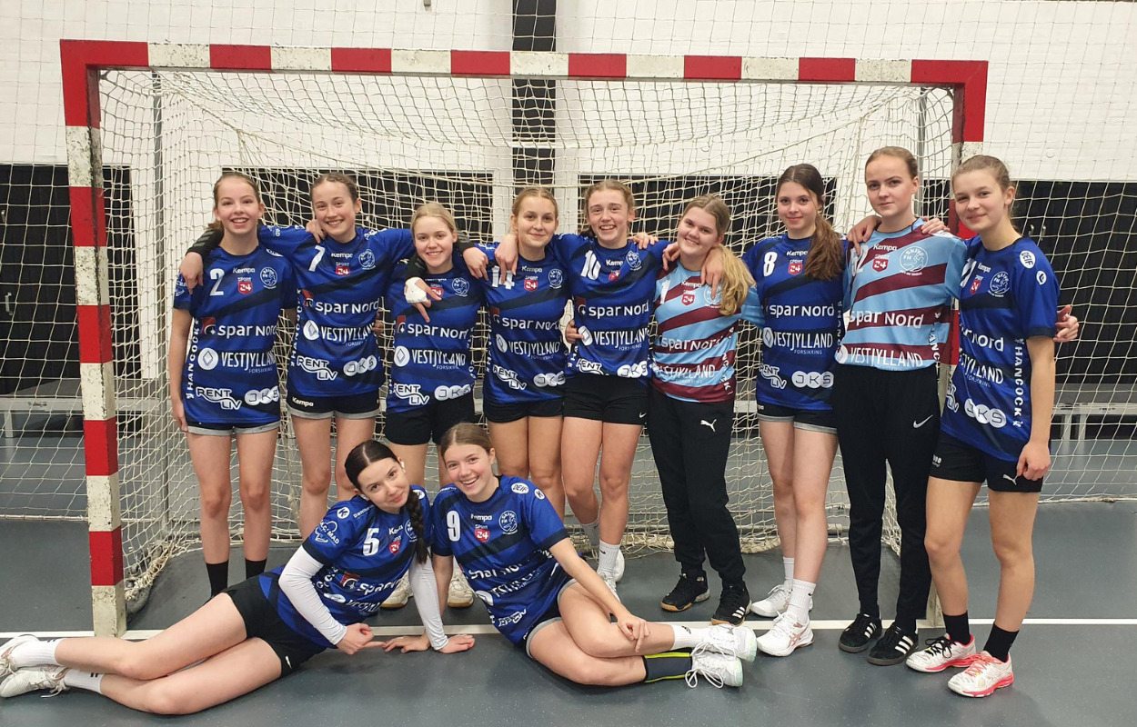 Spænding helt til det sidste for Skive fH-pigerne