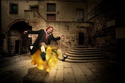 Den Gerrige / Værket