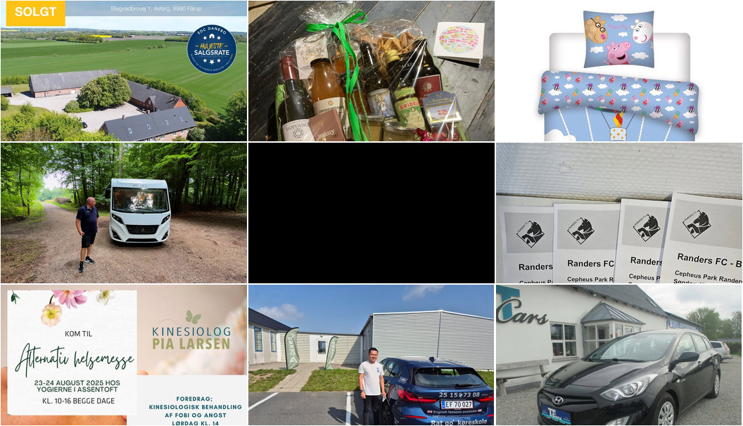 Nyt fra HINSHØJ CARVAN, BILCO A/S RANDERS, Smykkedesigner Helga Winther og 14 andre