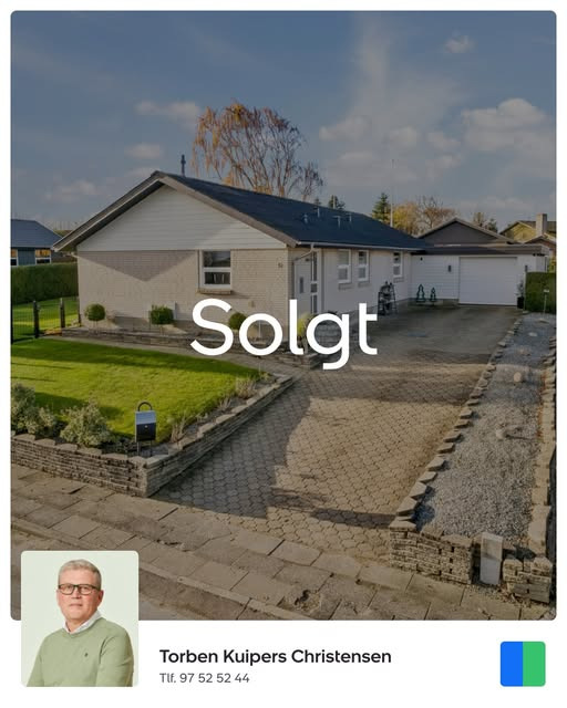 Nybolig Skive I/S har solgt Margrethevej 10 i Spøttrup