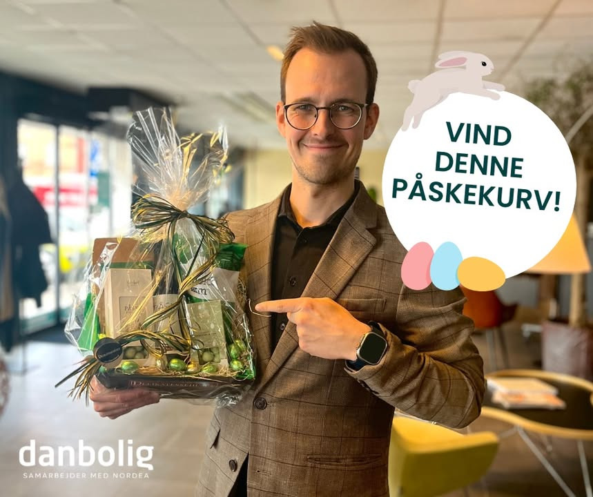 Danbolig Randers starter påskejagt med lækker præmiekurv i konkurrence