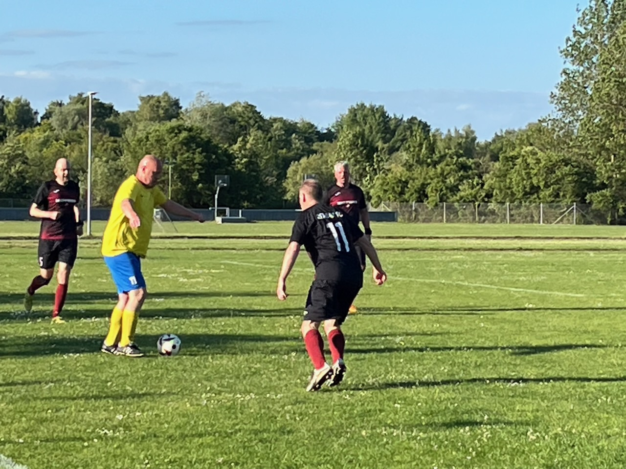 Rørbæk FC M+50 tager sejren med flot forsvarsindsats mod Ølstykke FC