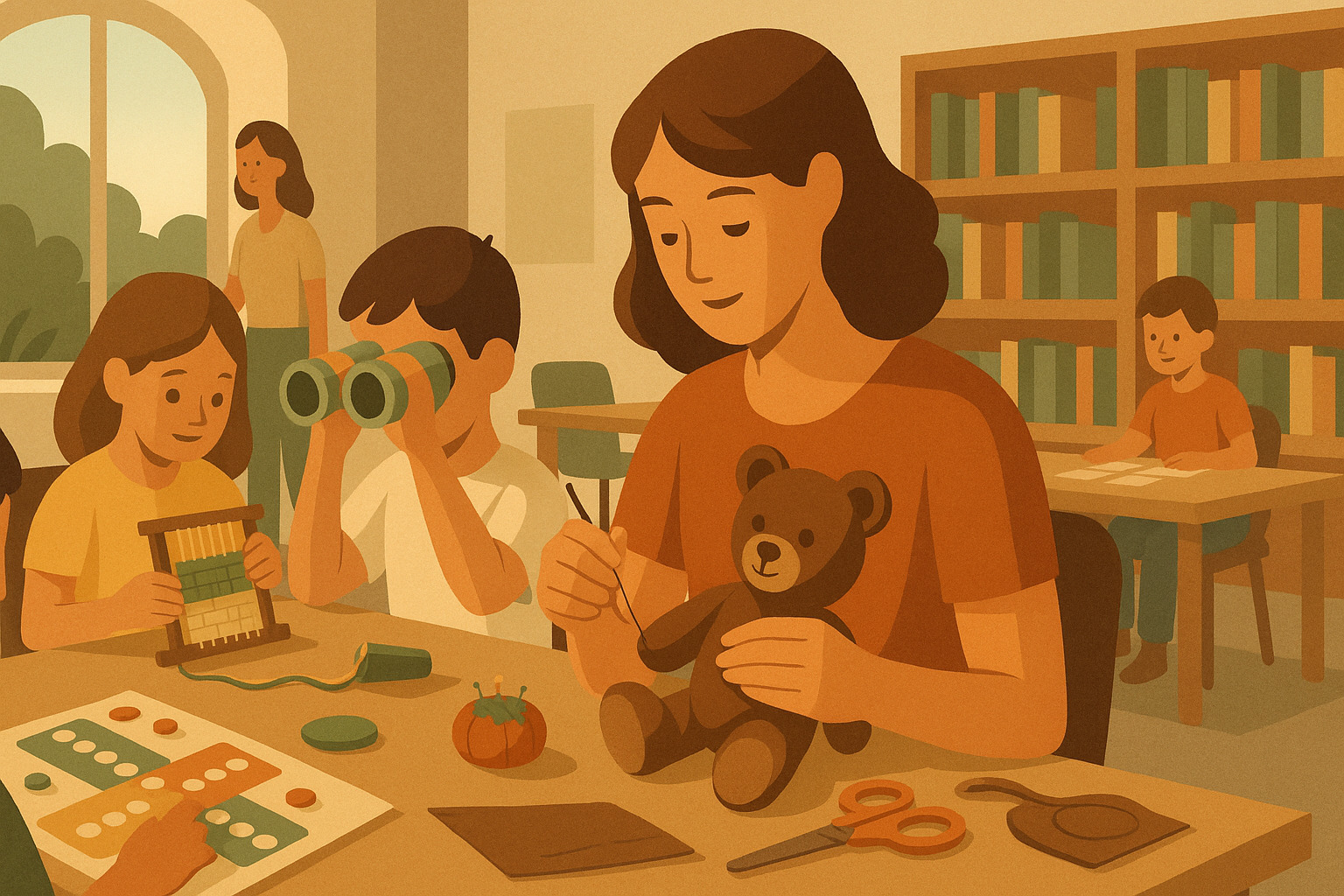 Sommeraktiviteter for børnefamilier på Randers Bibliotek