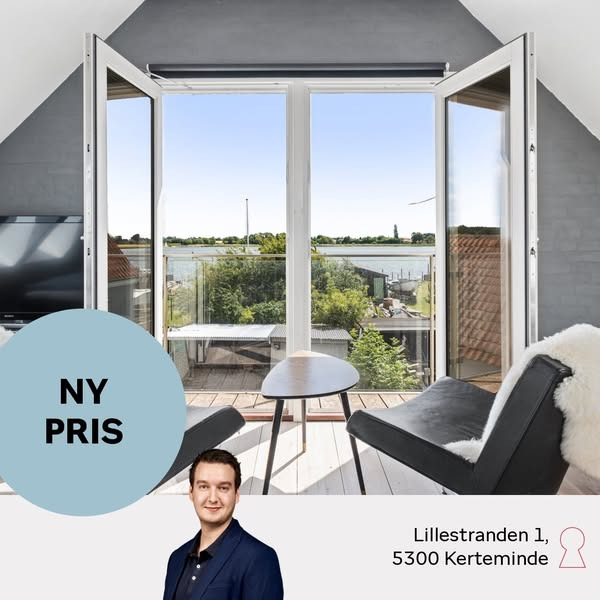 Home Kerteminde-Munkebo tilbyder villa ved fjorden til nedsat pris