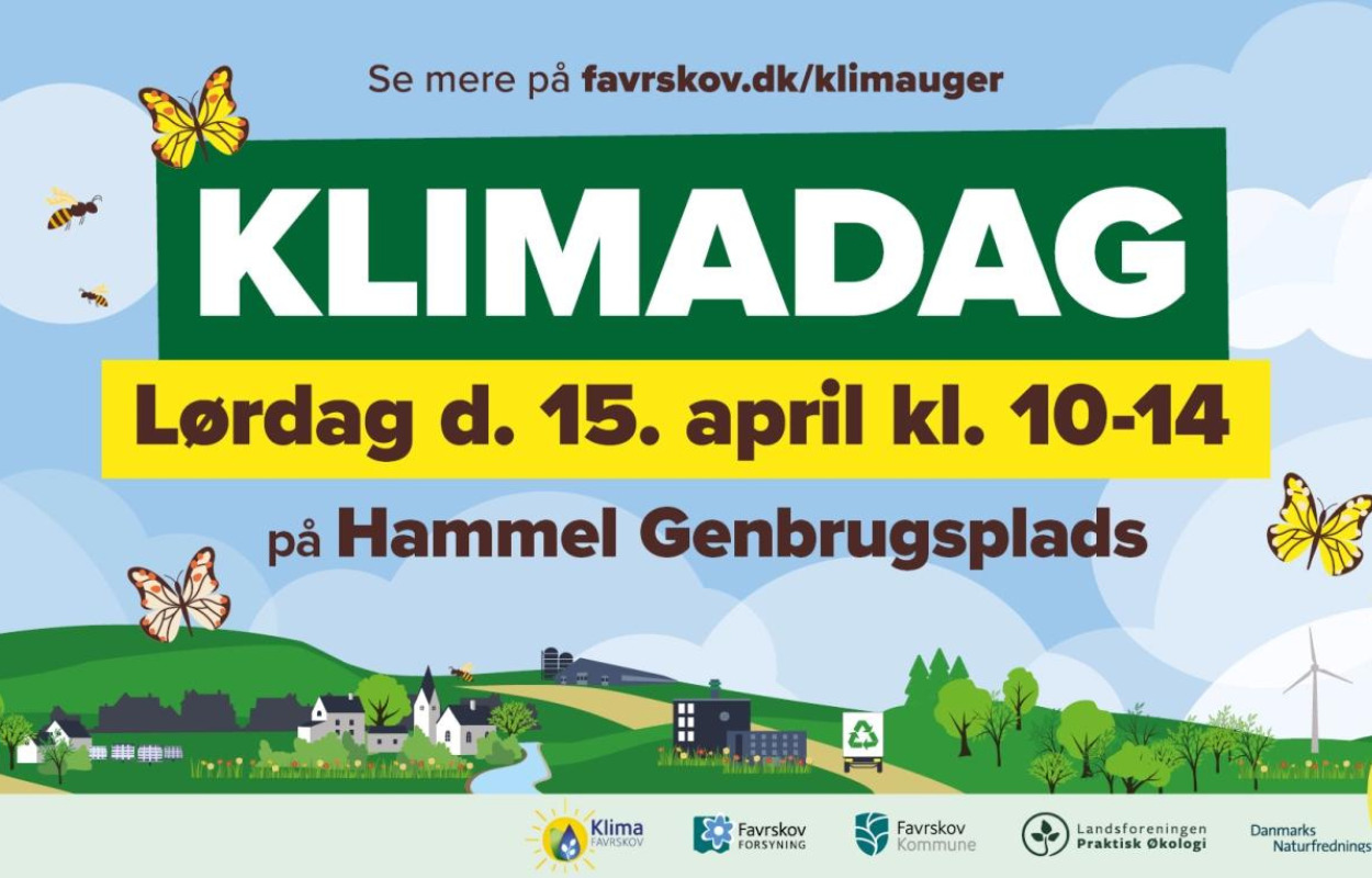 Klimauger 2023 kickstartes med klimadag for hele familien i Favrskov Kommune 