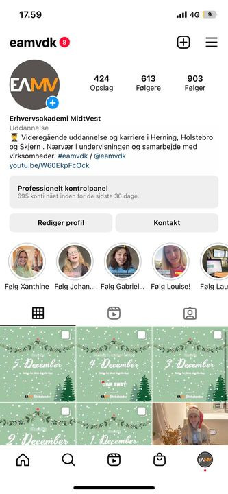 Se dagens updates fra Herning her