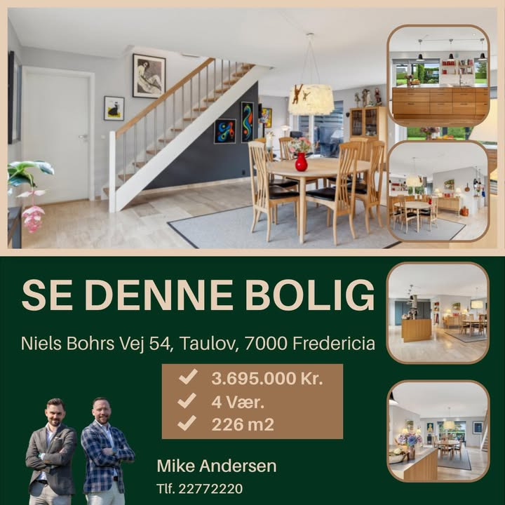 Unik ejendom i Professorkvarteret til salg hos Ejendomsmægler Mike Andersen