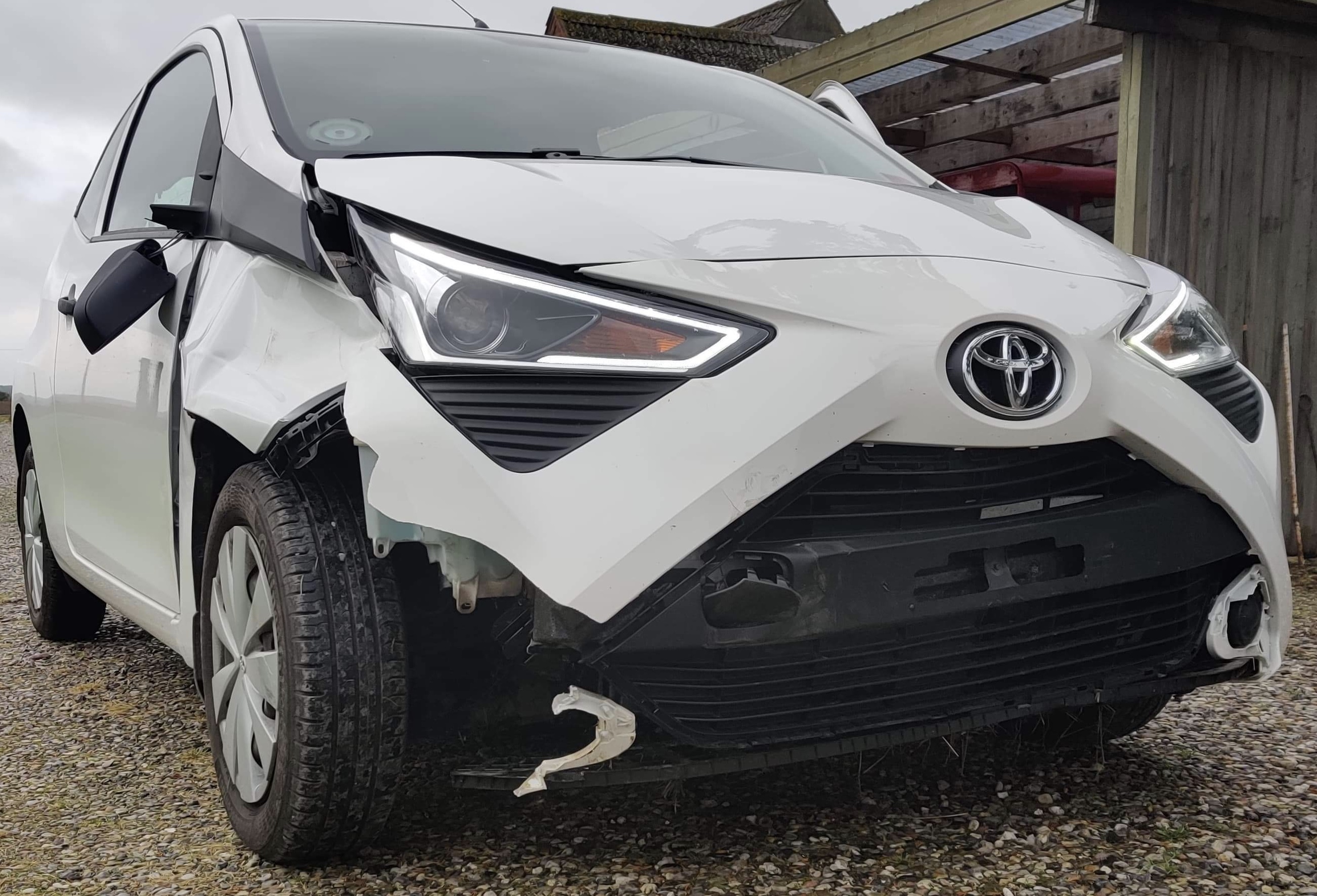 Færdselsuheld på Alrøvej