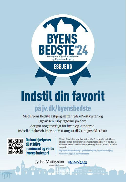 Meny Hjerting opfordrer til nominering i "Byens Bedste 2024"-konkurrence