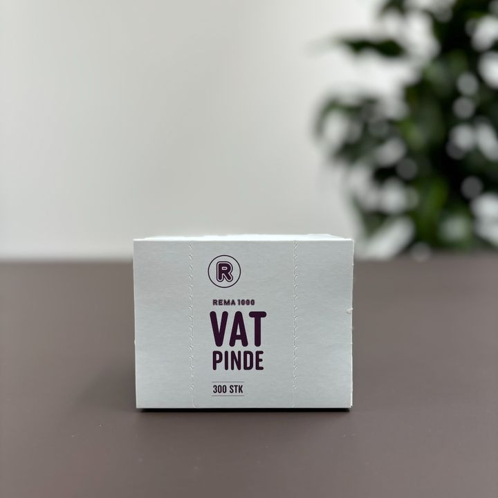 Rema1000 Gærumvej sparer plastik med ny emballage til vatpinde