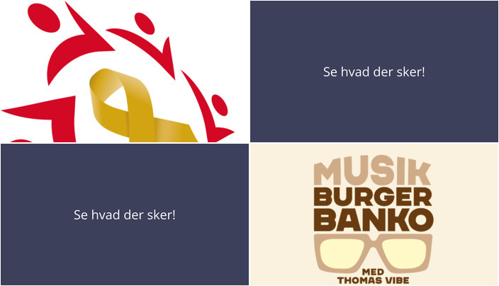 Uge 10 i Sakskøbing: Musikbanko og støtte til pårørende