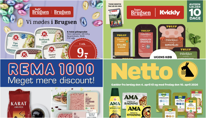 Hakket dansk kød til kun 20 kr. og Buko flødeost til 10 kr. - se de lokale dagligvaretilbud