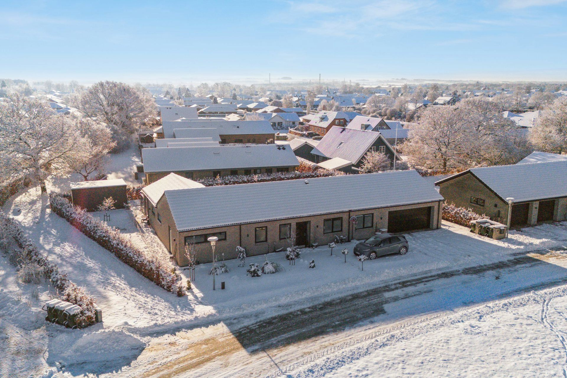 En ren boligdrøm på 172 m² til 3,6  mio. kroner er nu komme til salg i Auning: Se hvor de dyreste boliger til salg i Auning er