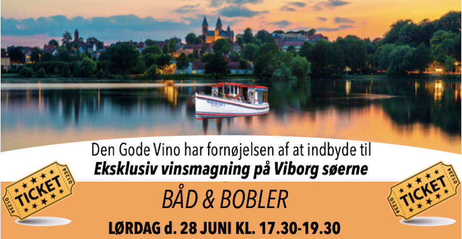Båd & Bobler: En af sommerens mest eksklusive vinsmagninger