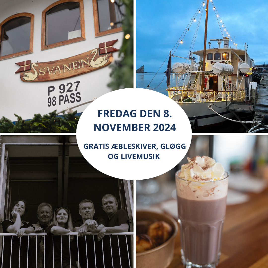 Julerundfart på Juleskibet Svanen: En magisk start på julen i Aarhus