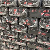 Pepsi Max til grænsepris hos SuperBrugsen Hammerum: 24 dåser for kun 69 kr.