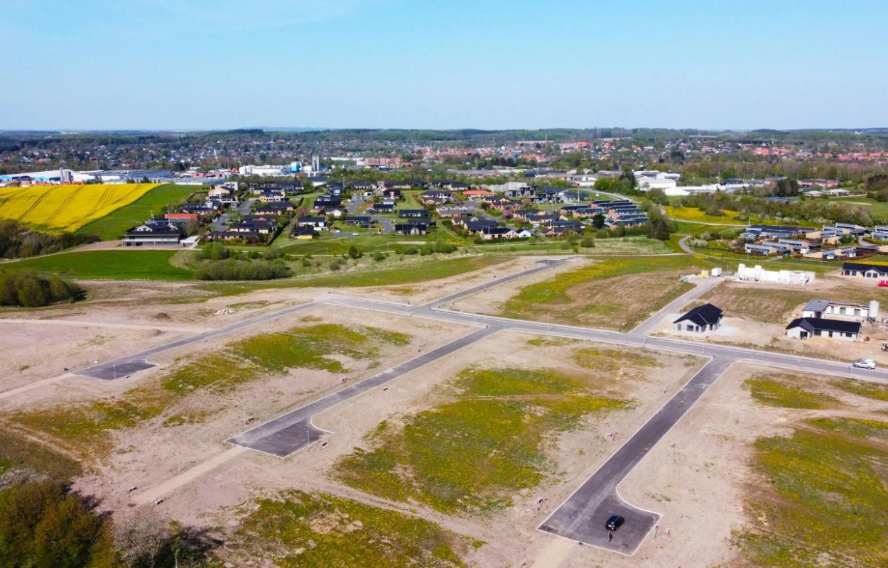 Nye byggegrunde til salg på Hvedebakken i Hammel