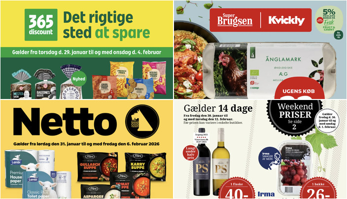 Heineken eller Royal øl til kun 75 kr. og Spier PS vin til 40 kr. - se de lokale tilbud i Nexø