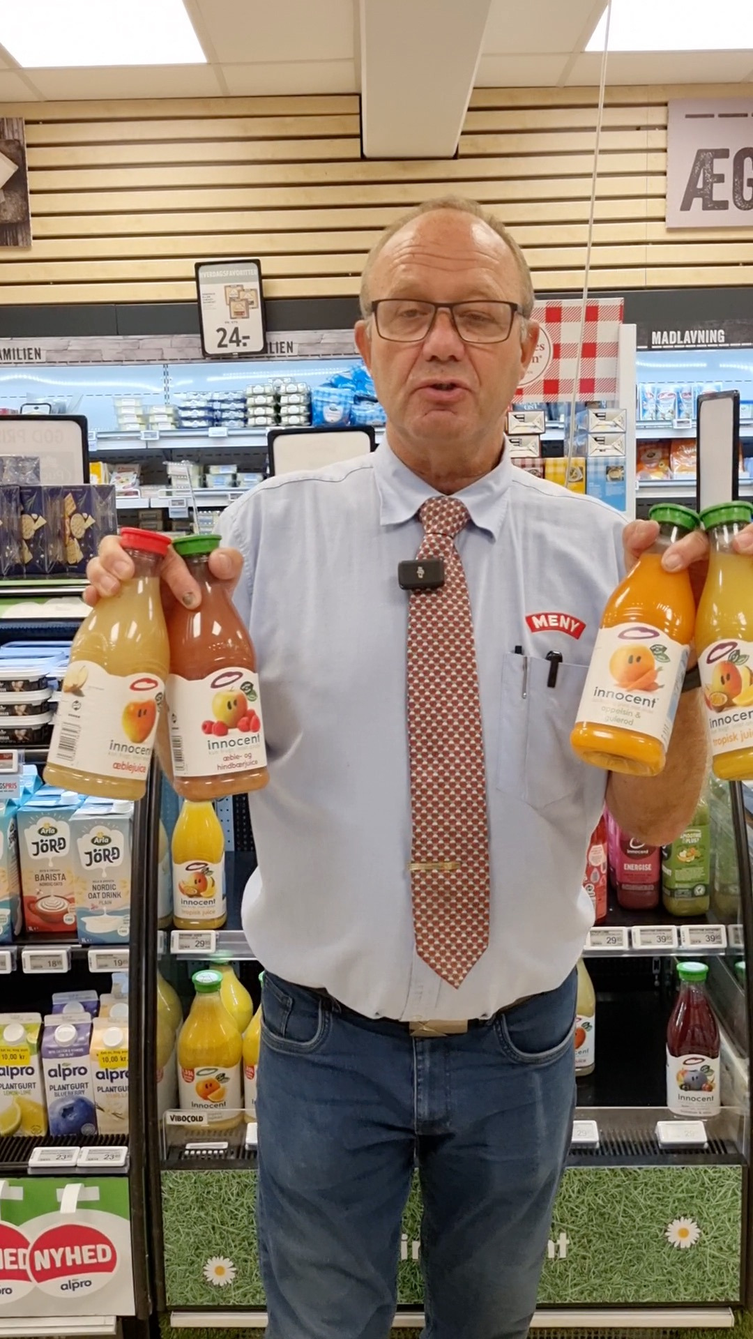 Innocent juice eller smoothie til kun 20 kr. i Meny Klarup