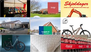 Nyt fra Holmberg Handel ApS, Skjoldager Dræn- & Entreprenørforrentning ApS, Nybolig Hjørring v/Morten Hove og 8 andre