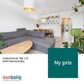 Danbolig Nørresundby annoncerer prisnedsættelse på lejlighed i Aalborg