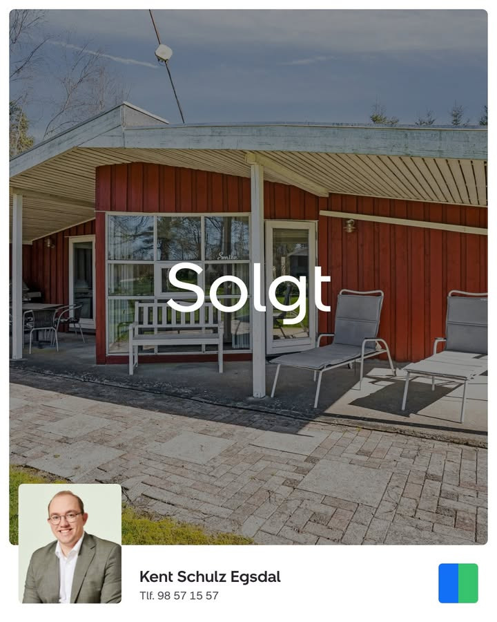 Nybolig Hadsund sælger charmerende fritidshus på Sletten 81